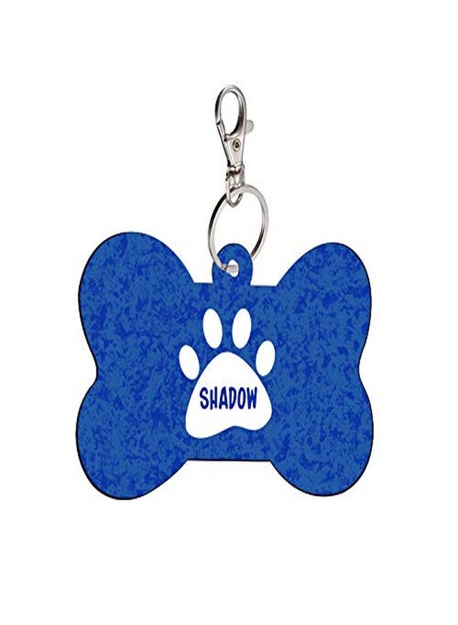 Sky Trends Bone Shape Collar Locket/Pendant for Dogs & Puppy -789, Multicolour, Medium, 1 Count - Shadow